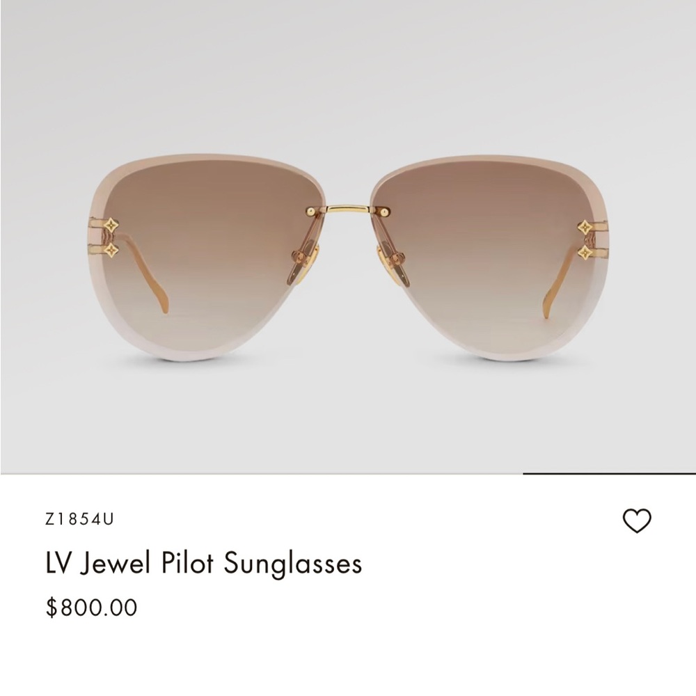 LV Jewel Pilot Sunglasses
